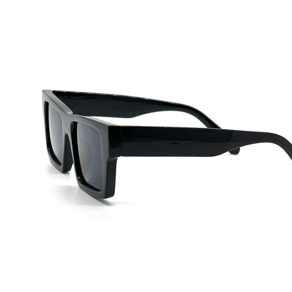 MEN CLASSY THICK BOLD SQUARE SUNGLASSES SPORT‎ CASUAL RETRO DESIGNER FASHION NEW